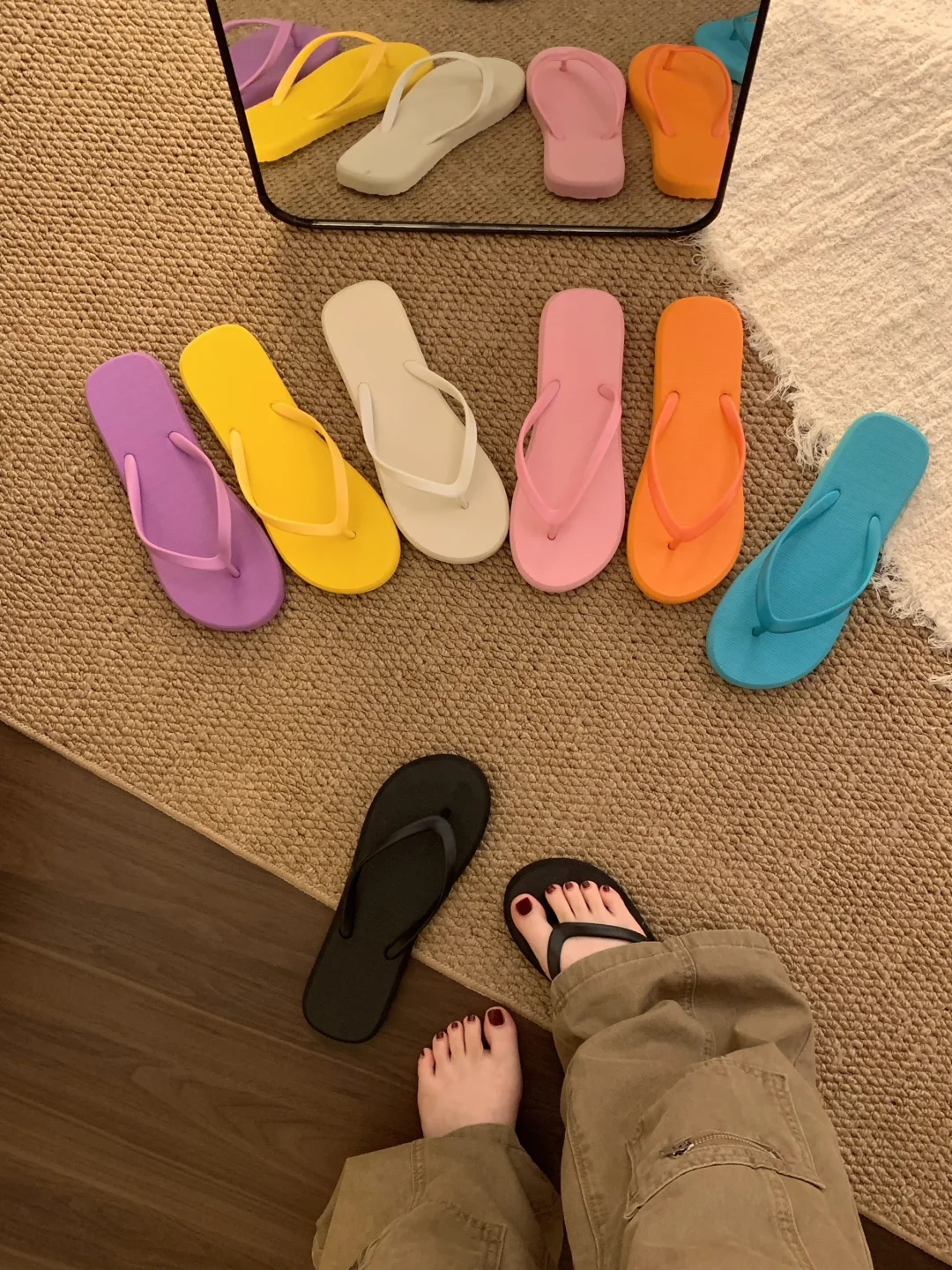 pink哪个颜色哦！
