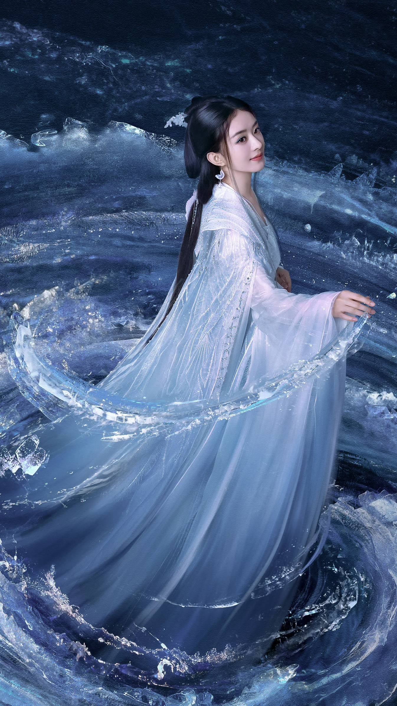 碎梦仙君🦋｜赵丽颖赵丽颖杀青照嫩成这样赵丽颖出演逍遥源于10年前的约定