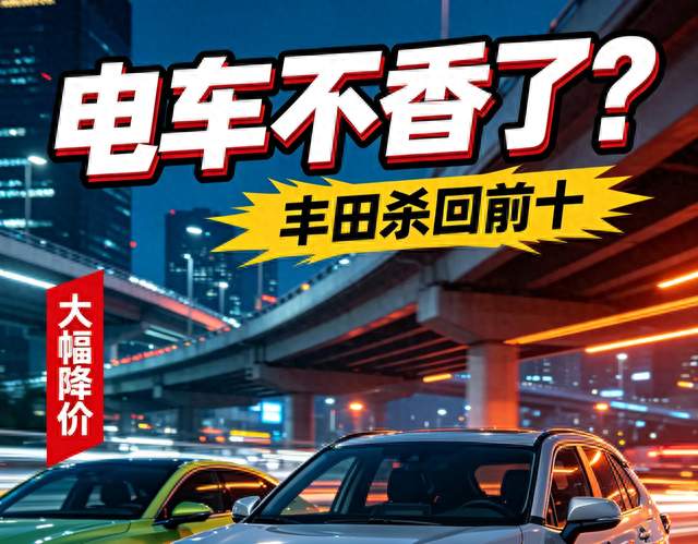 燃油车杀回前十！丰田降价太狠，网友：电车真香不香了？