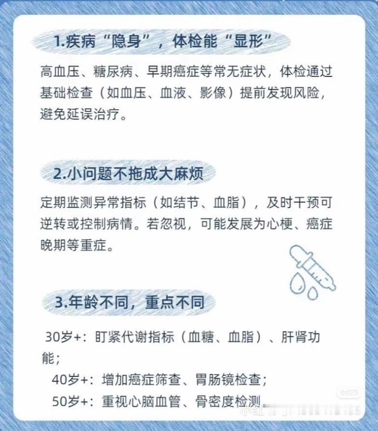 体检不是项目越多越有用！很多盲目跟风选套餐，基础筛查查不出深层隐患。光完成检查没