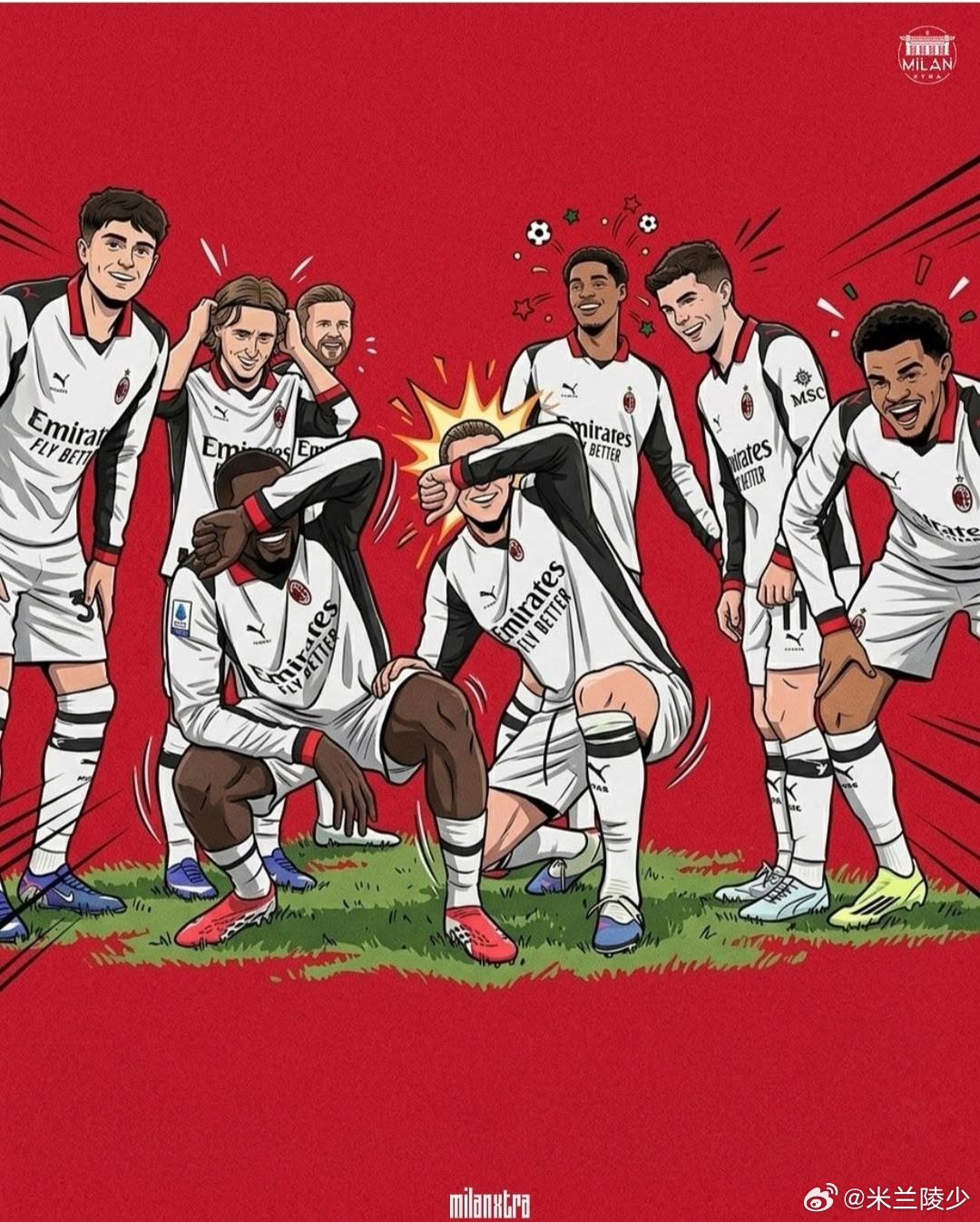 莱奥&美队，队友用庆祝动作回击不合传言。今天被这个温馨的庆祝动作刷屏了，球队现在