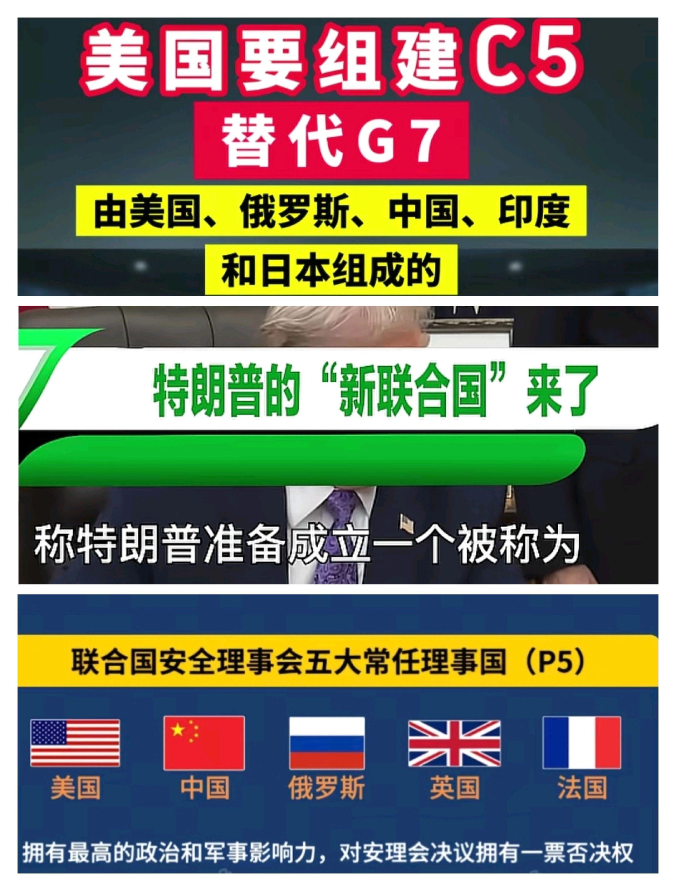 美国要组建C5取代G7吗？