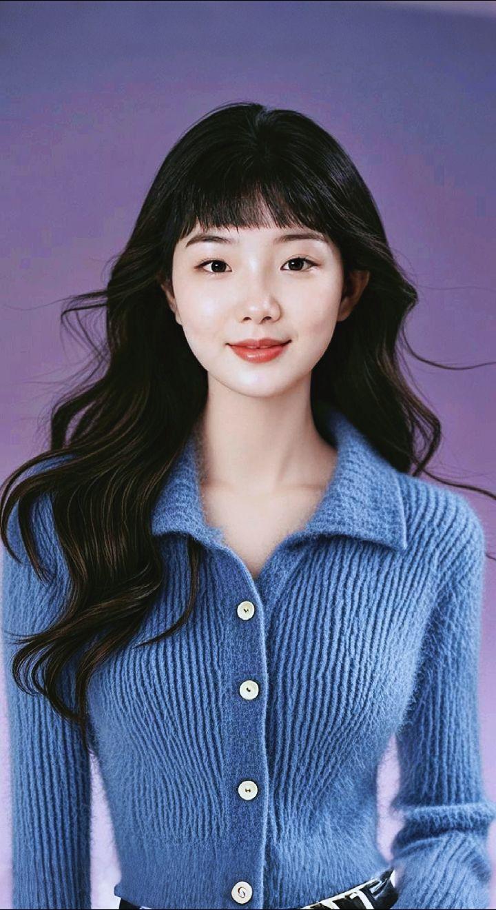 AI扩图 AI浅笑雅韵