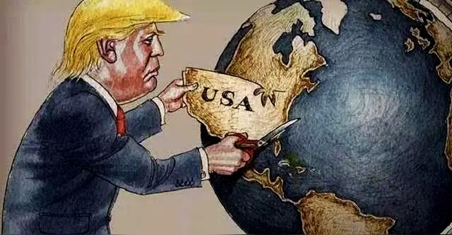 太疯狂！美国优先玩到极致，特朗普再掀退群风暴 ，66个组织被抛弃  
 
就在2