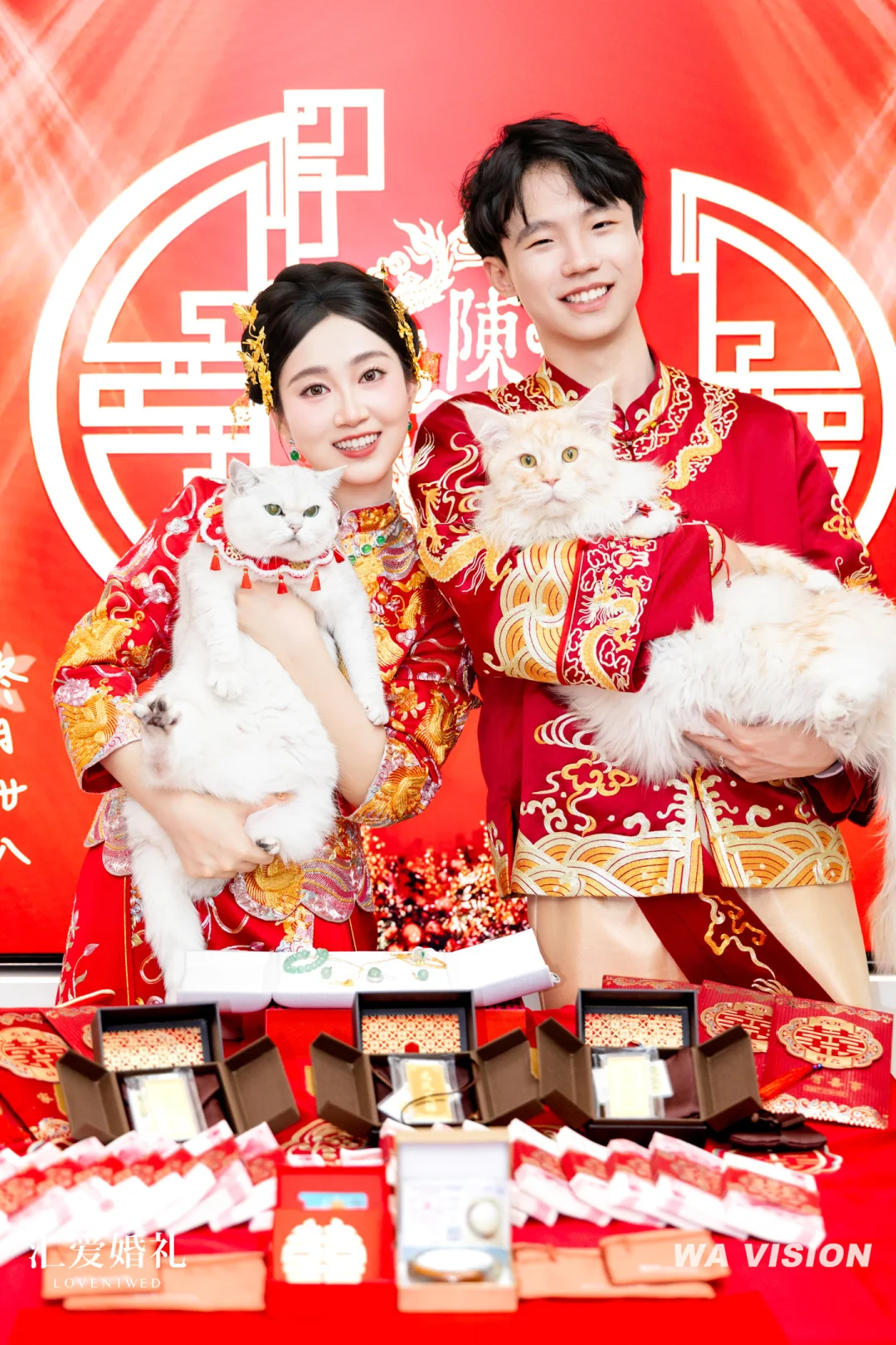凌晨婚礼的氛围感！