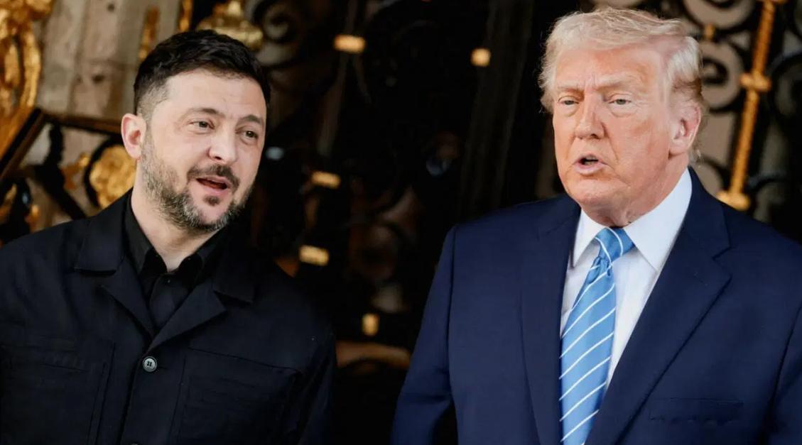 【特朗普称俄乌和平达成了“95%共识”，孙玉良：剩下的5%才是关键】海湖庄园的草