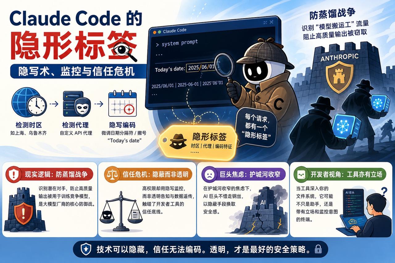 【Claude Code 里的“谍中谍”：Anthropic 正在暗中标记你】