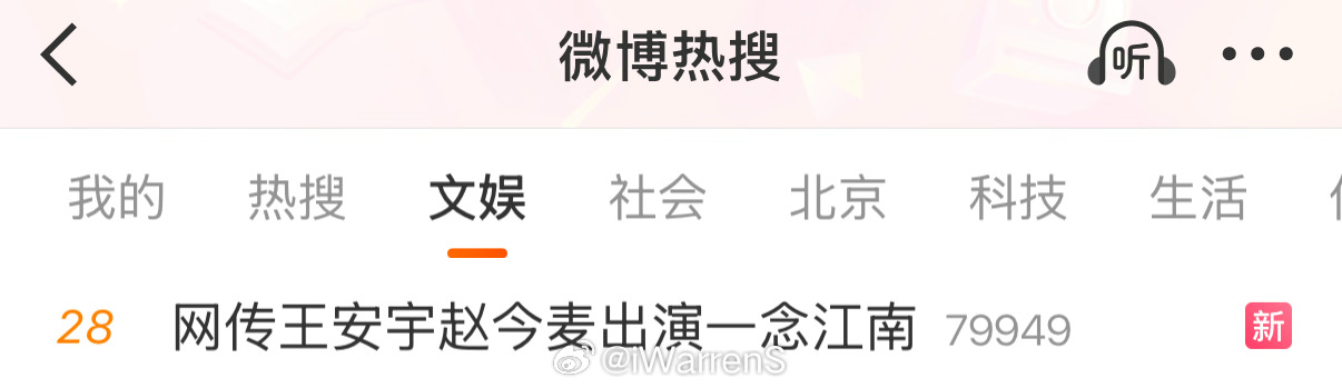 一念江南这部剧我是不会去看了，虽未开拍但是一看主演感觉要扑了……网传王安宇赵今麦