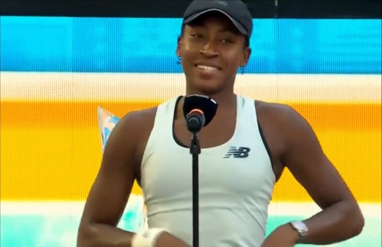 高芙：萨巴伦卡激励我成为一名更好的球员，希望还能有更多次交手