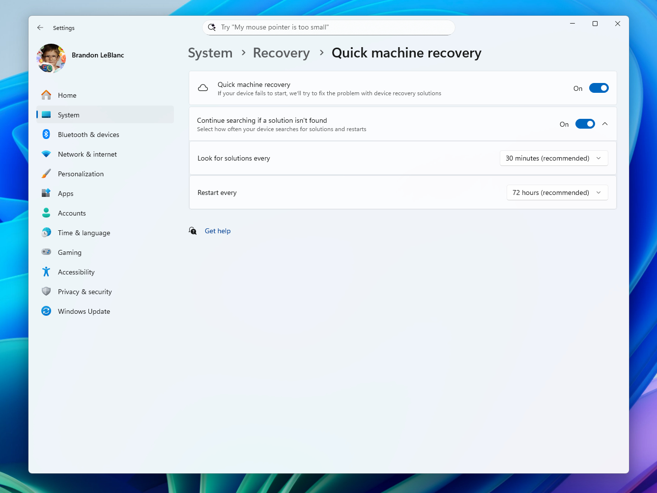 今天，微软开始向 Beta 分支推送了新的预览版 Windows 11 Buil