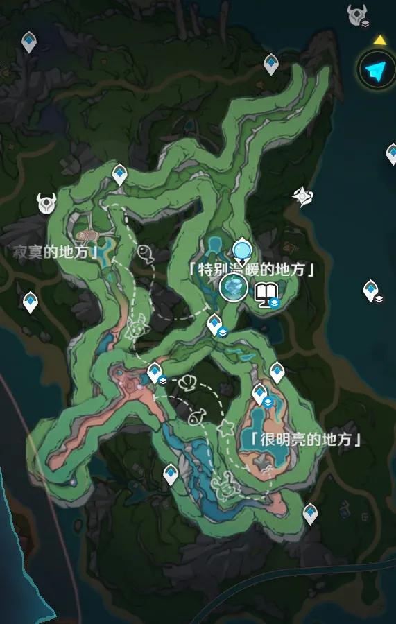 拯救了枫丹画家，没想到梅露辛的地盘扩大了，不仅有温暖的地方、寂寞的地方，还多出来