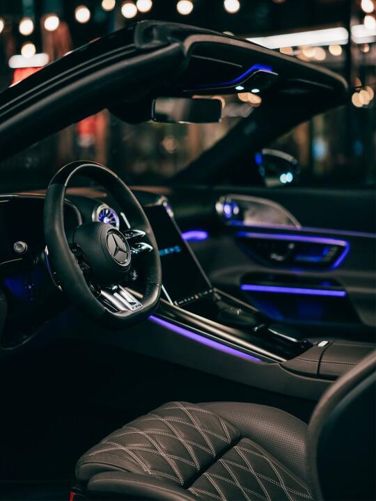 夜太美，美不过AMG SL