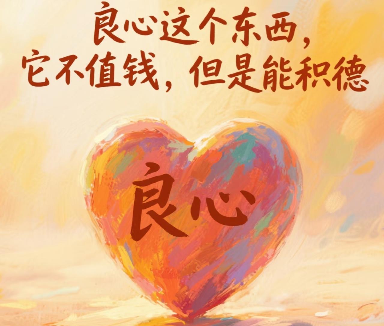 完全高度认同，人品良心是立身根本
我十分认同“人品重如山，良心比金贵”这句话。财