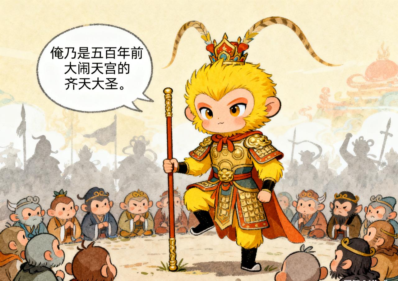 孙悟空为啥总提“五百年前齐天大圣”？真相藏着3层深意
 
看过《西游记》的人都有