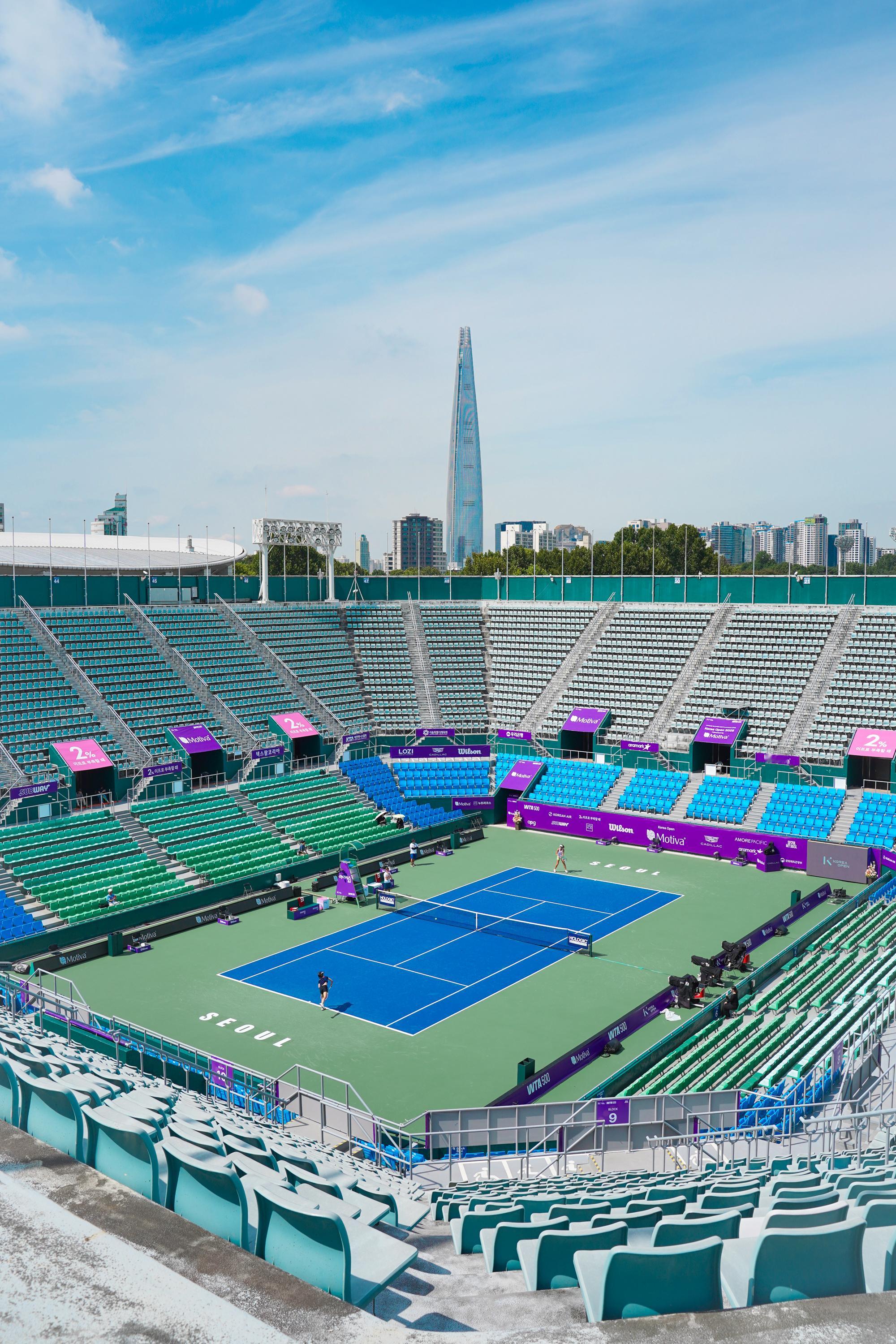 WTA500首尔站八强对阵👀[1]斯瓦泰克 vs 克雷吉茨科娃[3]陶森 vs