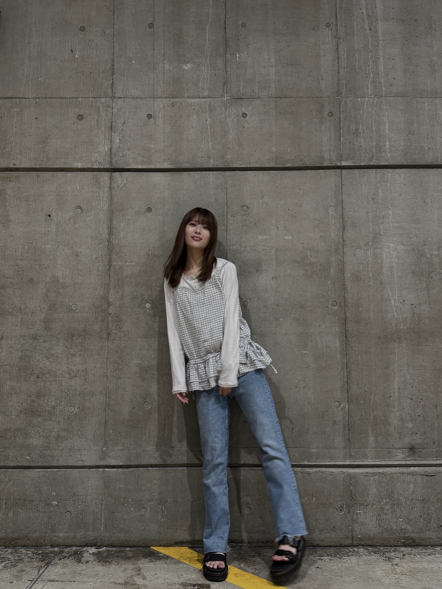岩本蓮加「幕張リアルミーグリありがとうございました☺️  れんかの私服 