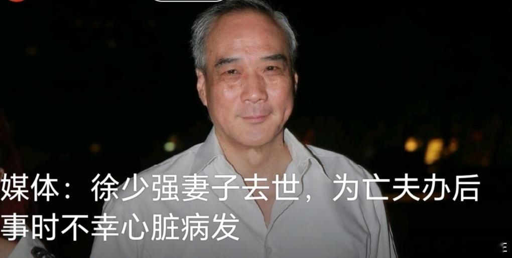 #妻子为徐少强办后事时心脏病发离世##徐少强去世#不能同年同日生，但求同年同日死