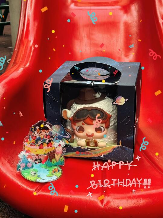 收到超级可爱的生日蛋糕！！！！