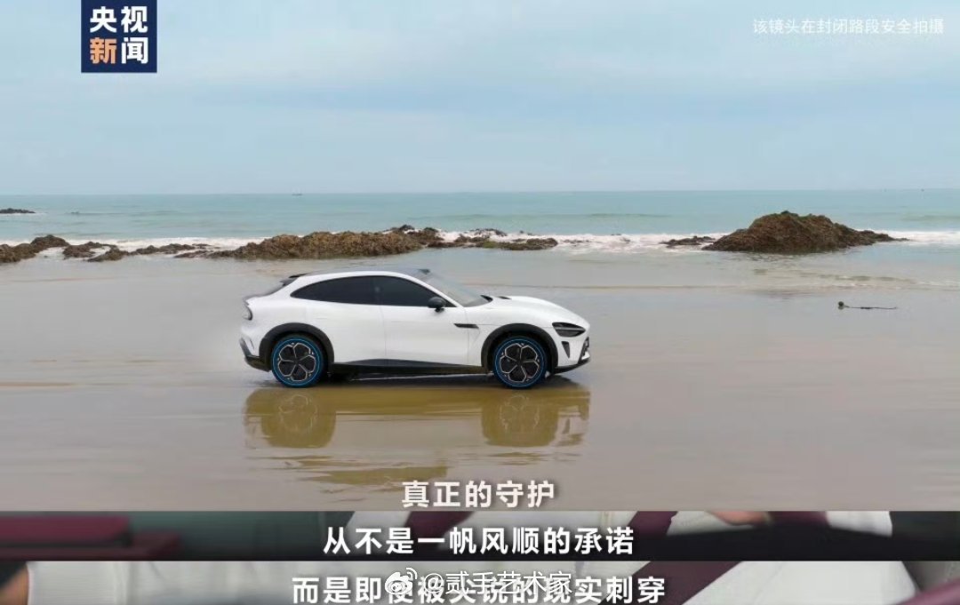 胆子真大，记得上次有一个也是在海滩上，最后泡水了 