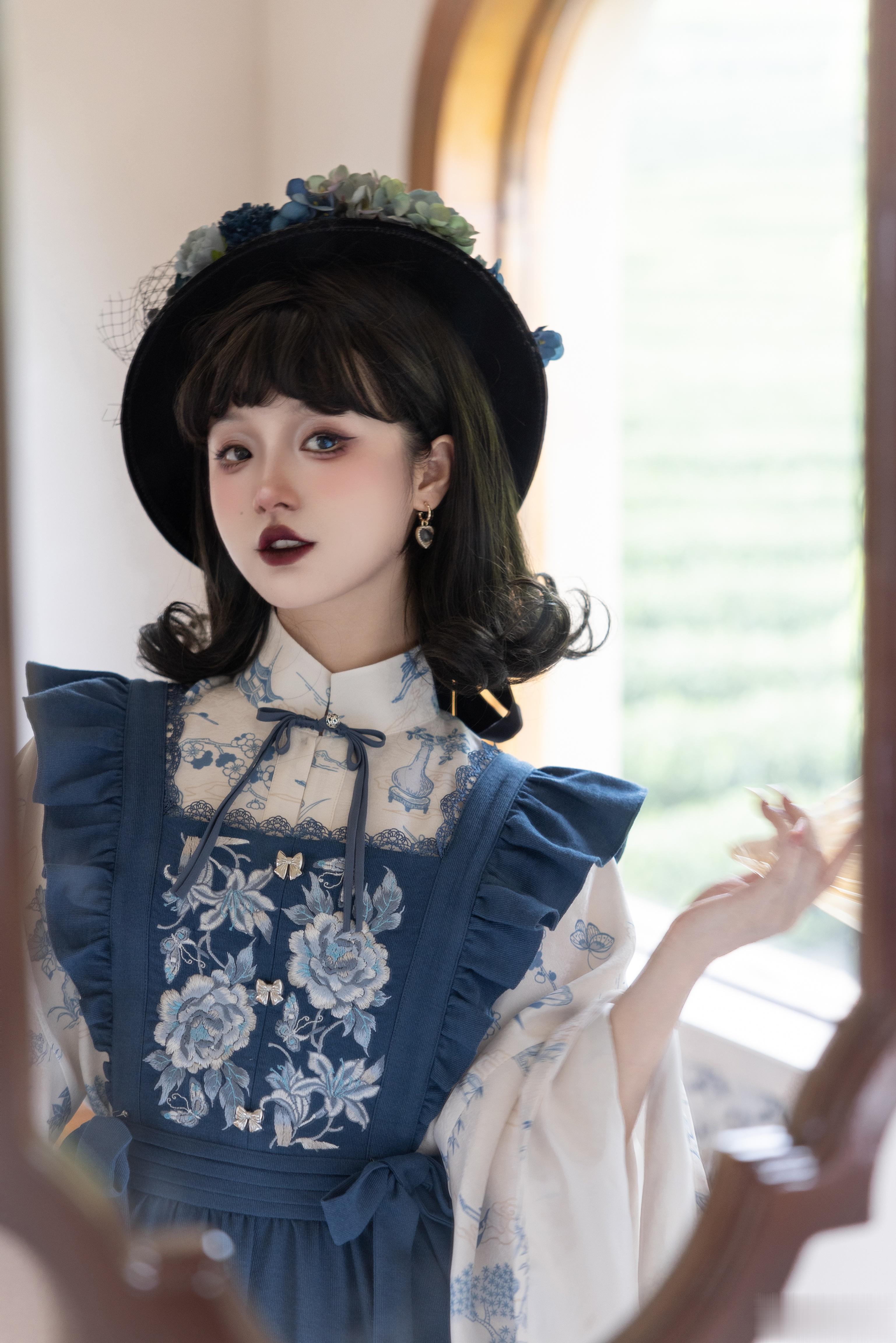 青花瓷系列part2  魔女篇上一套是乖乖的瓷器学院优等生，这一套就做了更趣味的