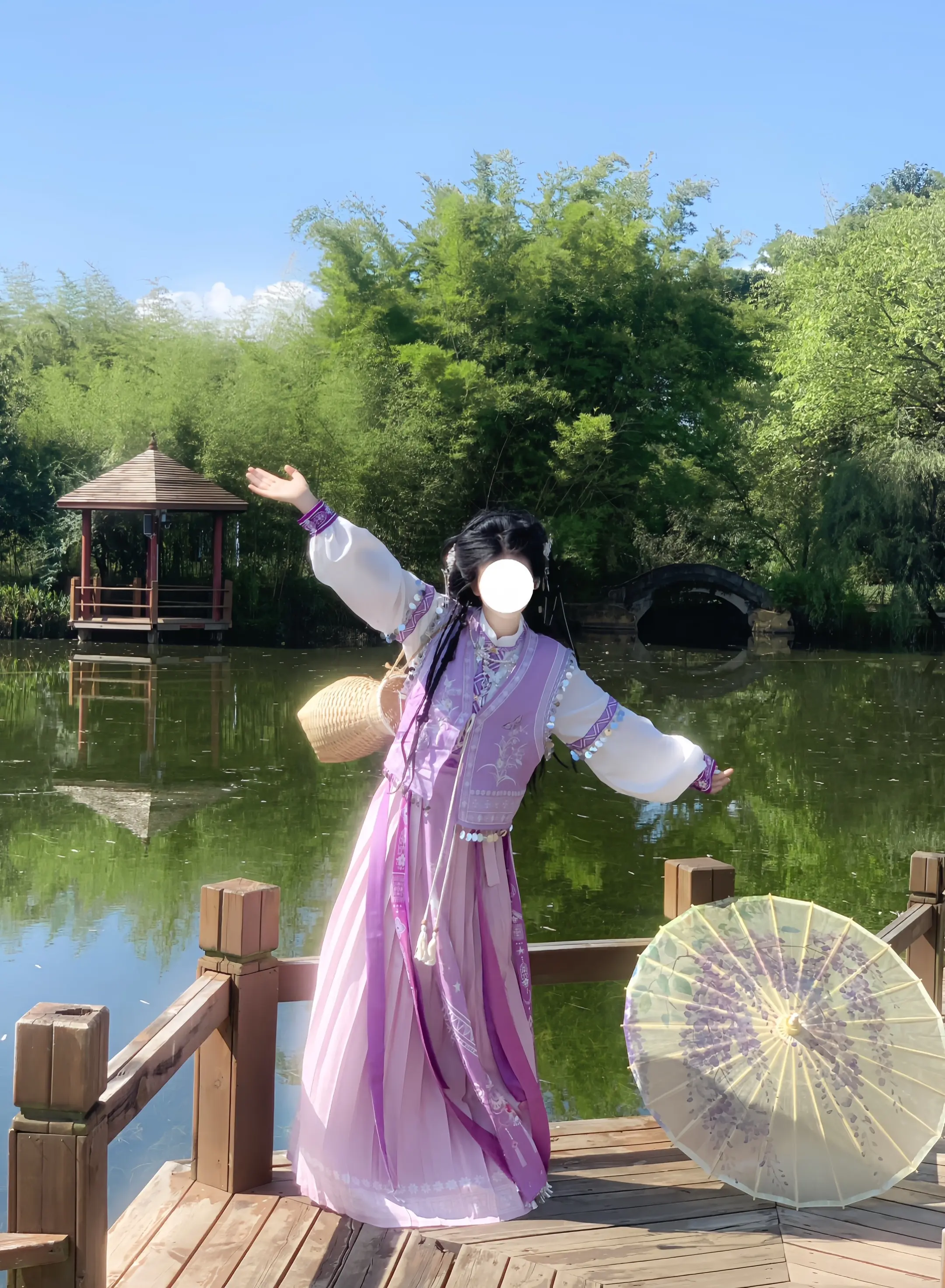 两个色都好适合在云南穿呀。