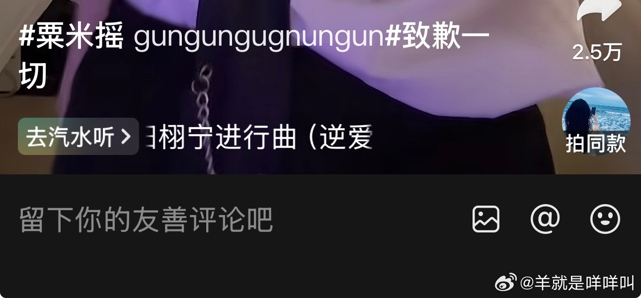 以后谁还敢cha栗米摇啊…感觉cha过的人一瞬间都变成了受害人