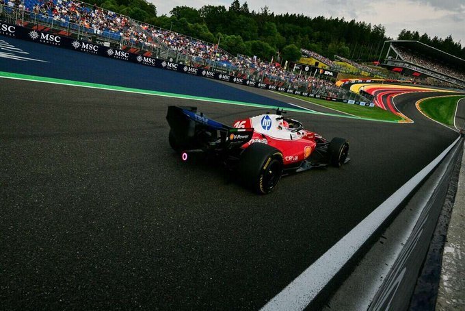 F12026F1比利时大奖赛 法拉利虽然在SPA平衡做的很好，但动力单元差距太大
