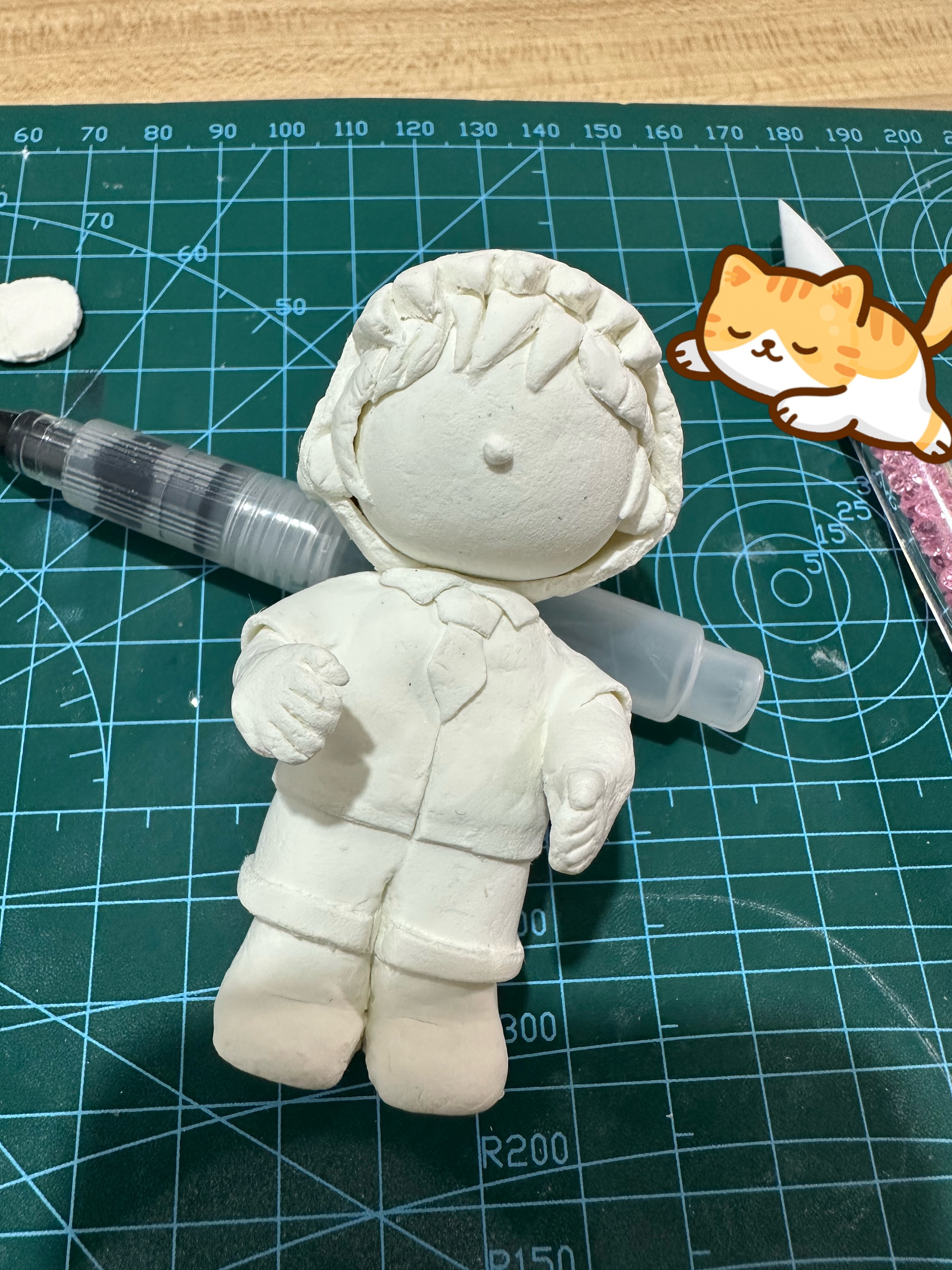 干了就可以给孩子上色了[摸鱼撸猫] ​​​