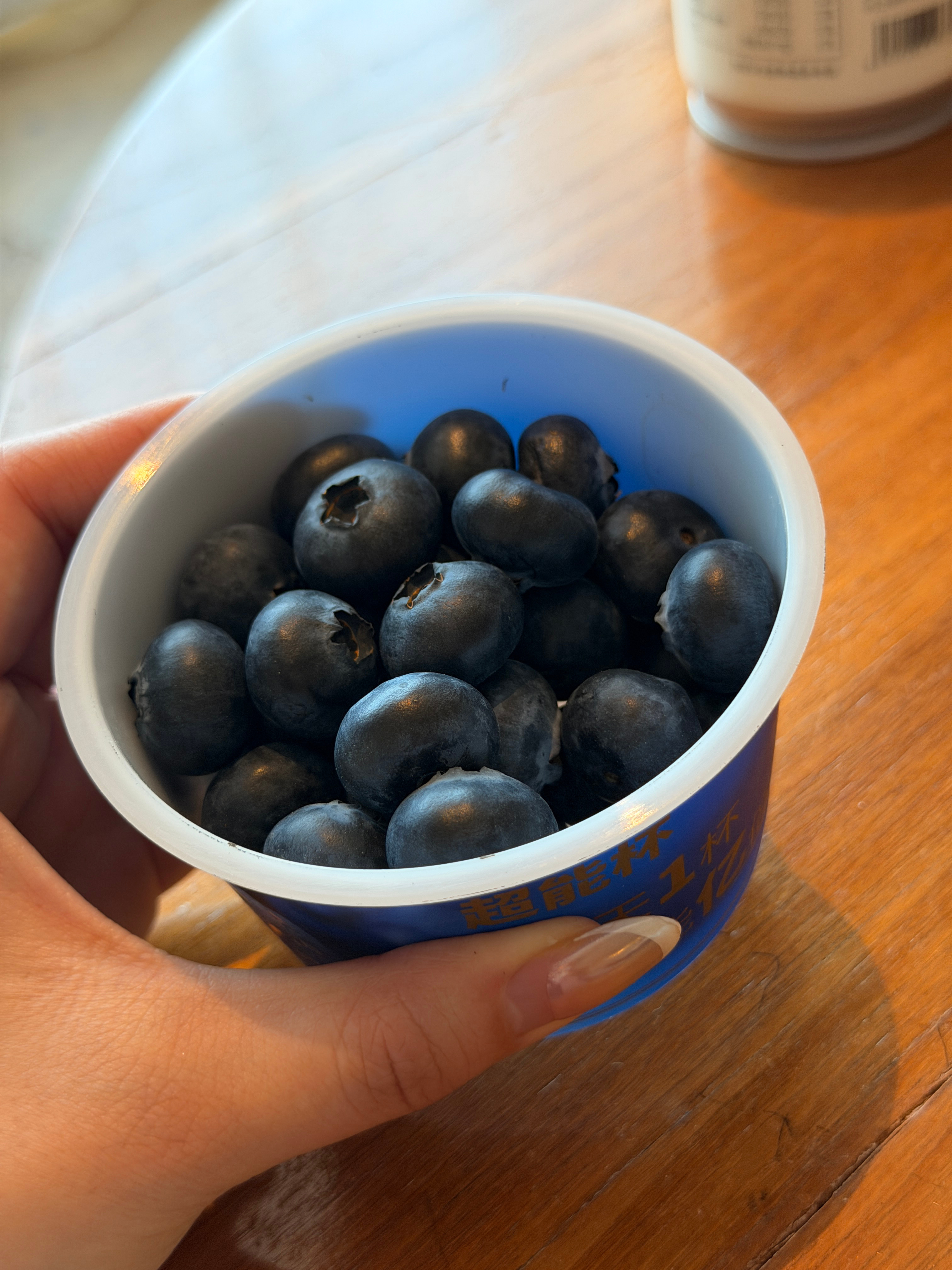 最近出差都会带的“蓝莓杯”🫐抗炎的好水果 上海