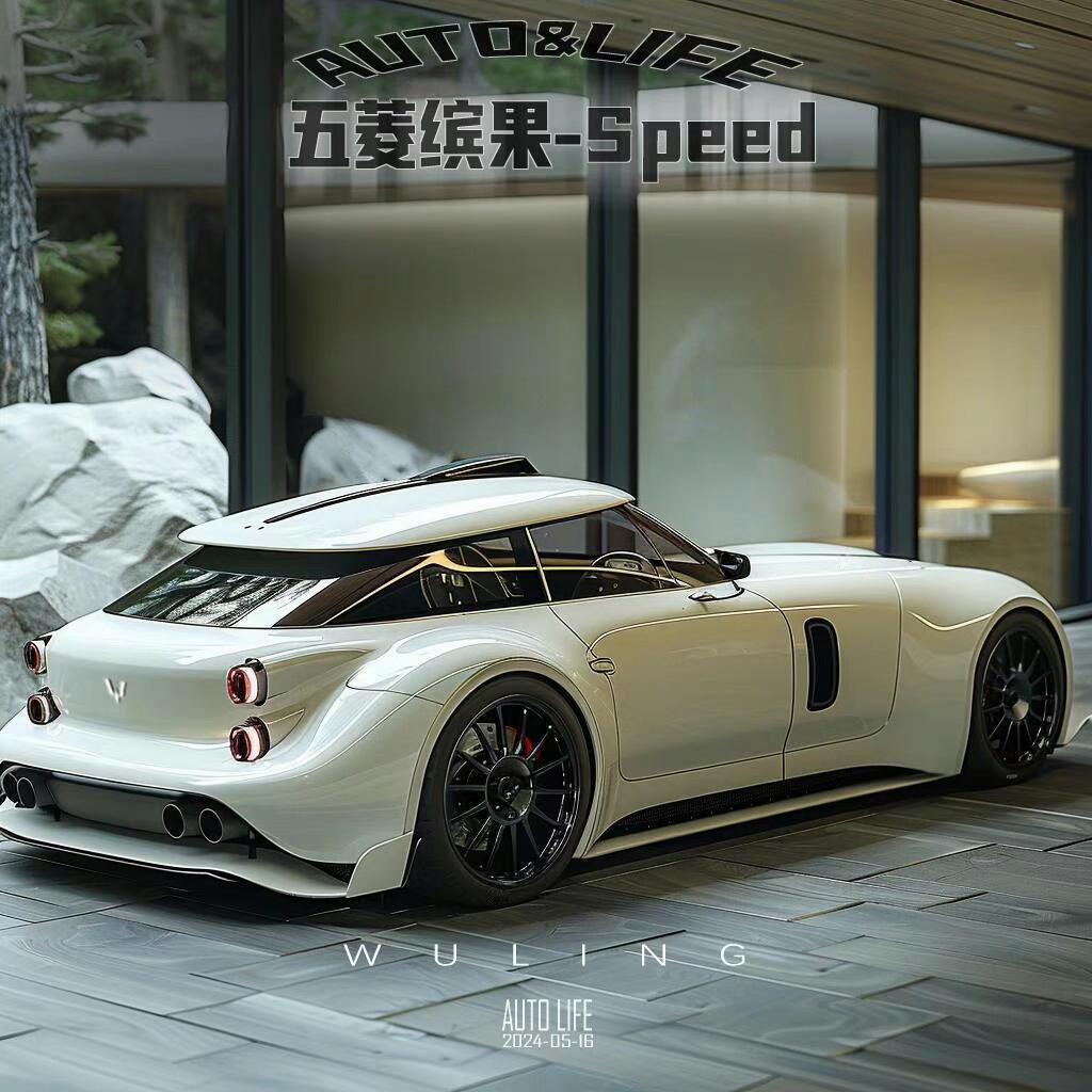 五菱版布加迪[允悲]两门跑车？这玩意能量产么！？？？ ​​​