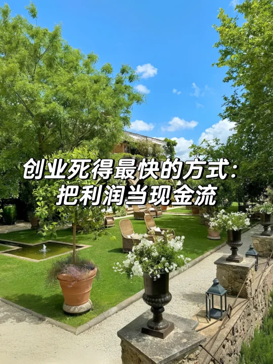 创业死得最快的方式：把利润当现金流