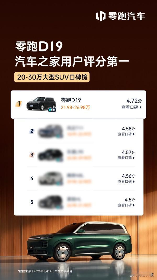 家用大车别只看牌子，零跑D19要看实际体验

昨天在4S店坐完第二排，回家路上一