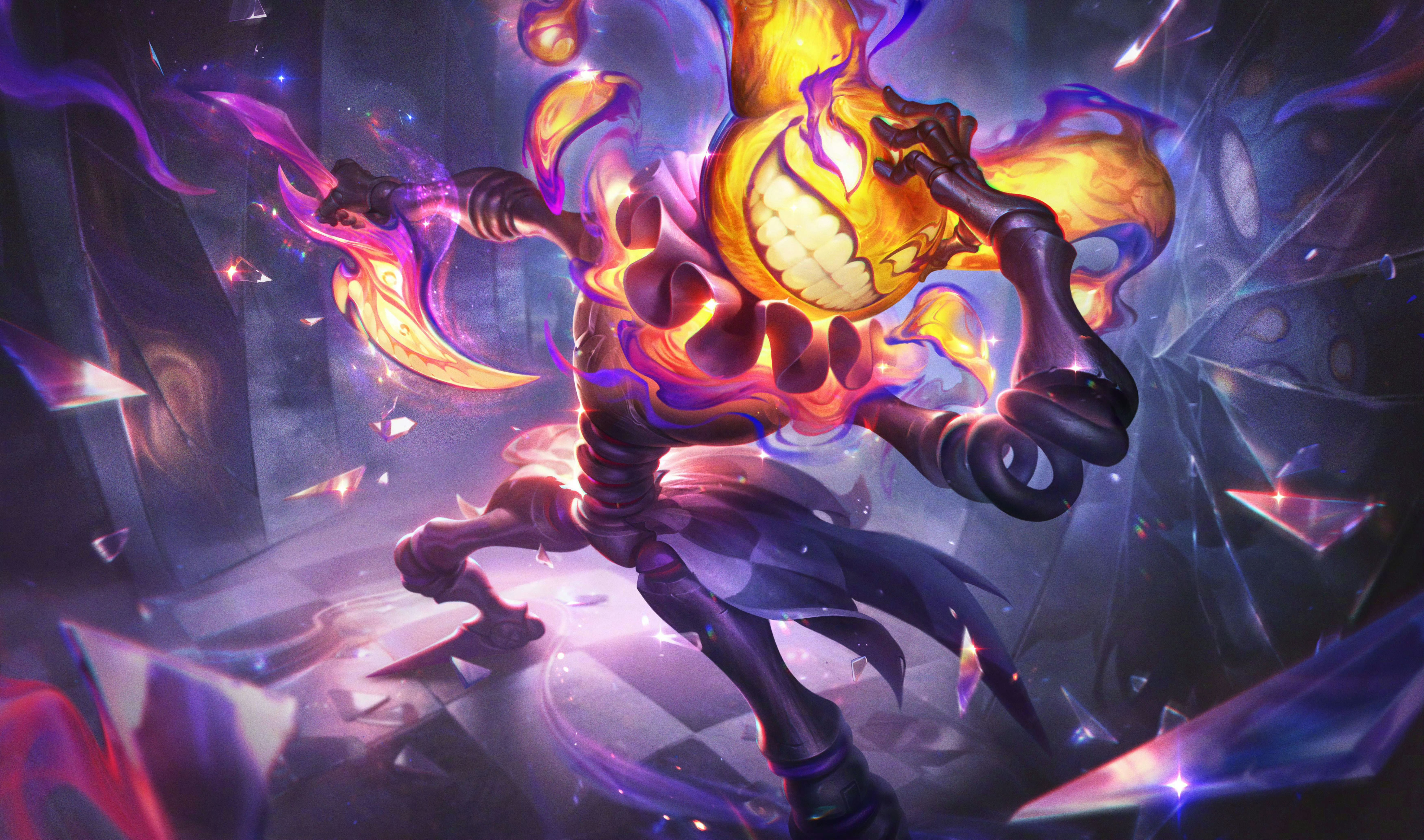 LOL万魔殿系列新皮肤 高清原画英雄联盟万魔殿皮肤