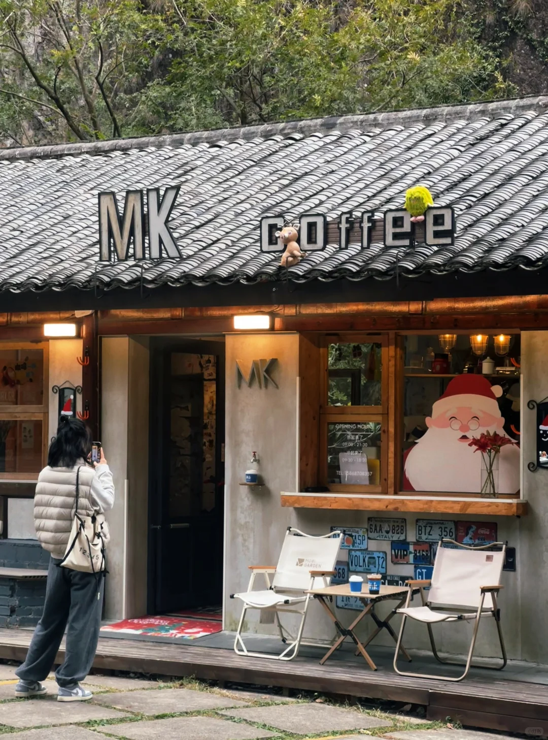 📍净名谷｜发现了一家酷萌酷萌的🏍️咖啡bar