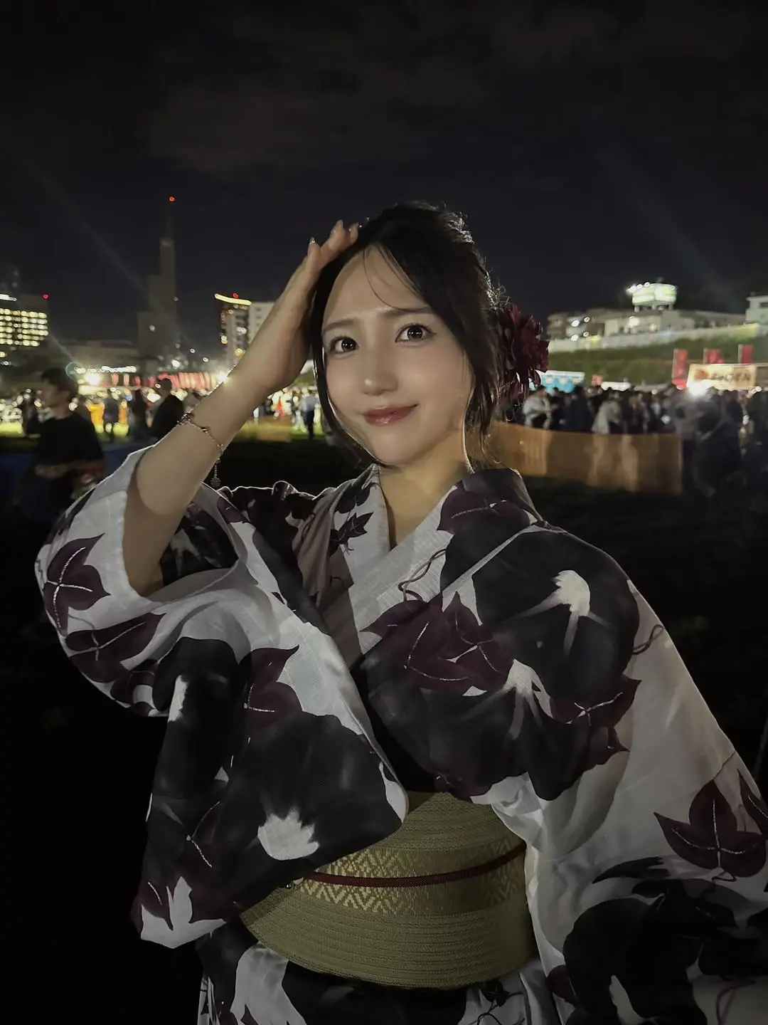 去了鬼子的烟花大会，也有迪士尼的无人机表演，很开心🎆