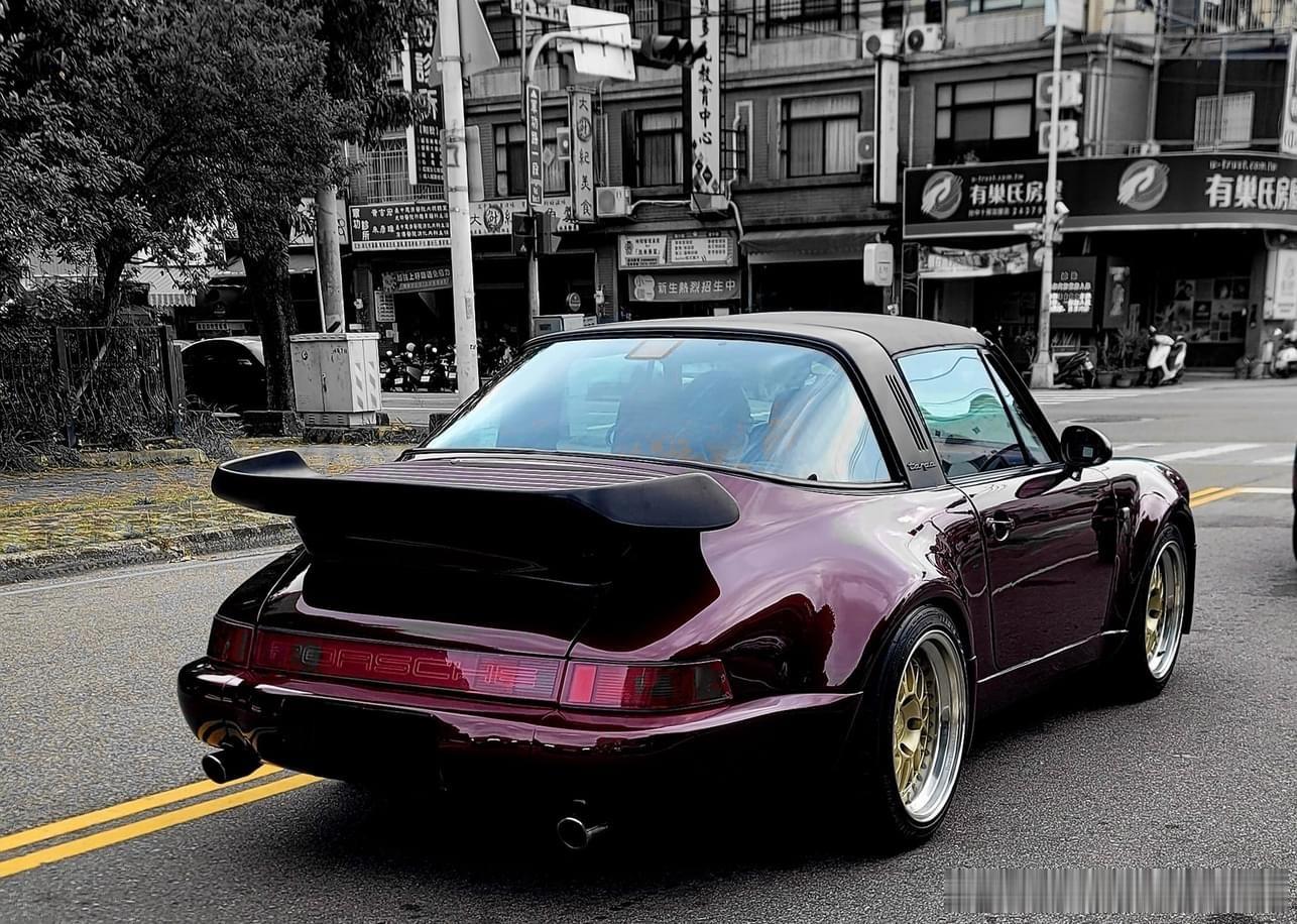 #台湾老车#🇩🇪Porsche 964 Targa 💜 ​​​