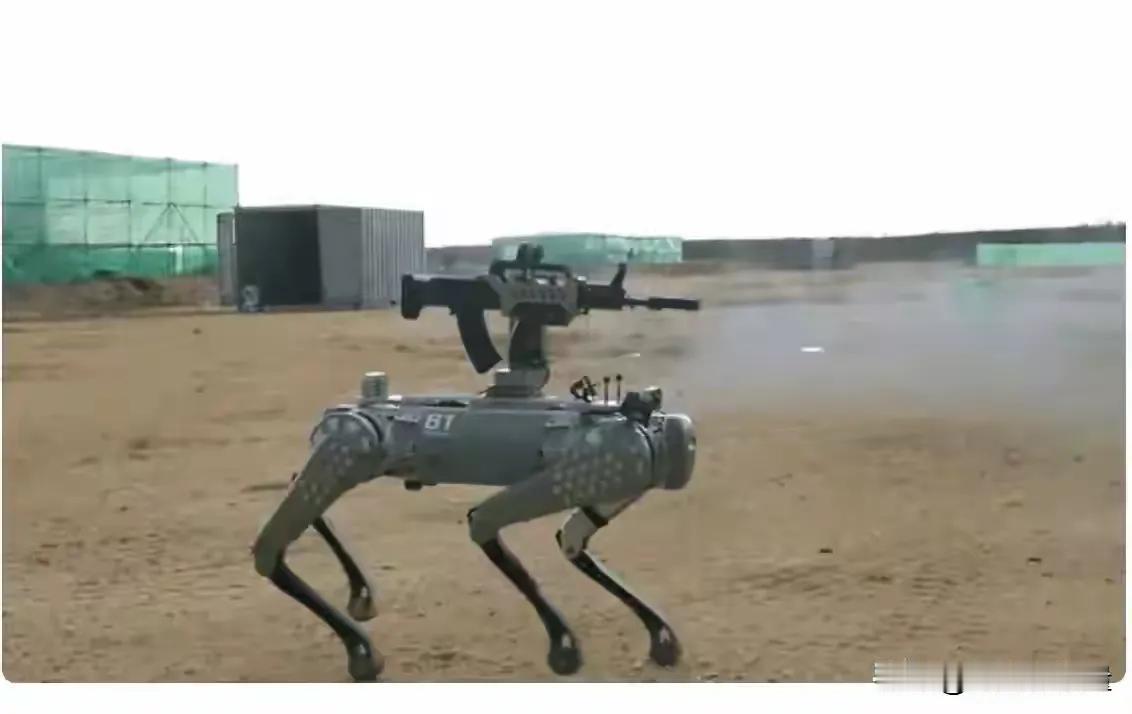 你还以为是第一种？你还以为是第二种？不，它已经是第三种。
第一和第二，机器狗身上