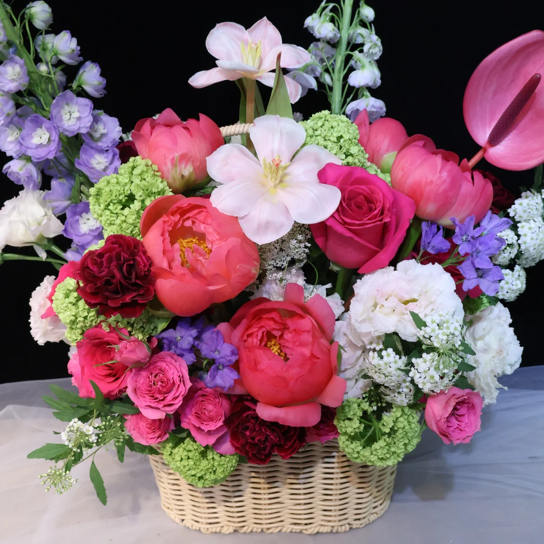 《予她热烈》花篮版｜母亲节花篮｜北京花店