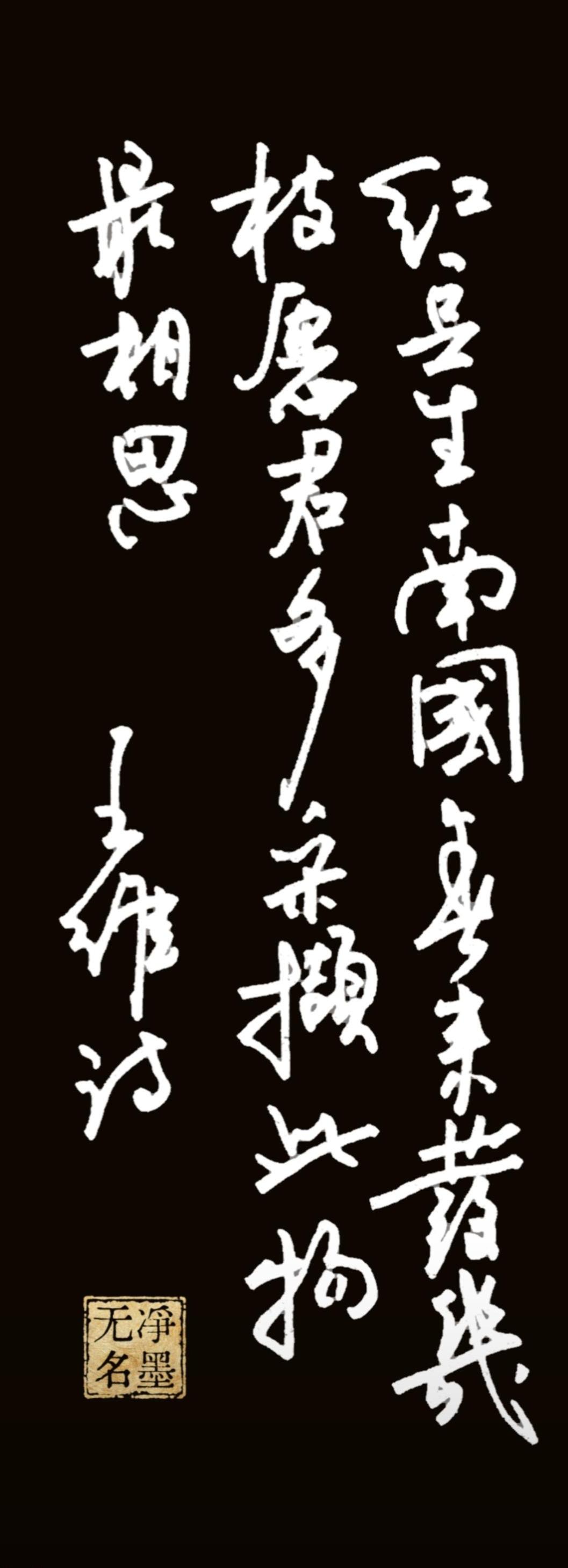 钢笔抄写古诗
诗文内容
相思
[唐] 王维
红豆生南国，春来发几枝。
愿君多采撷