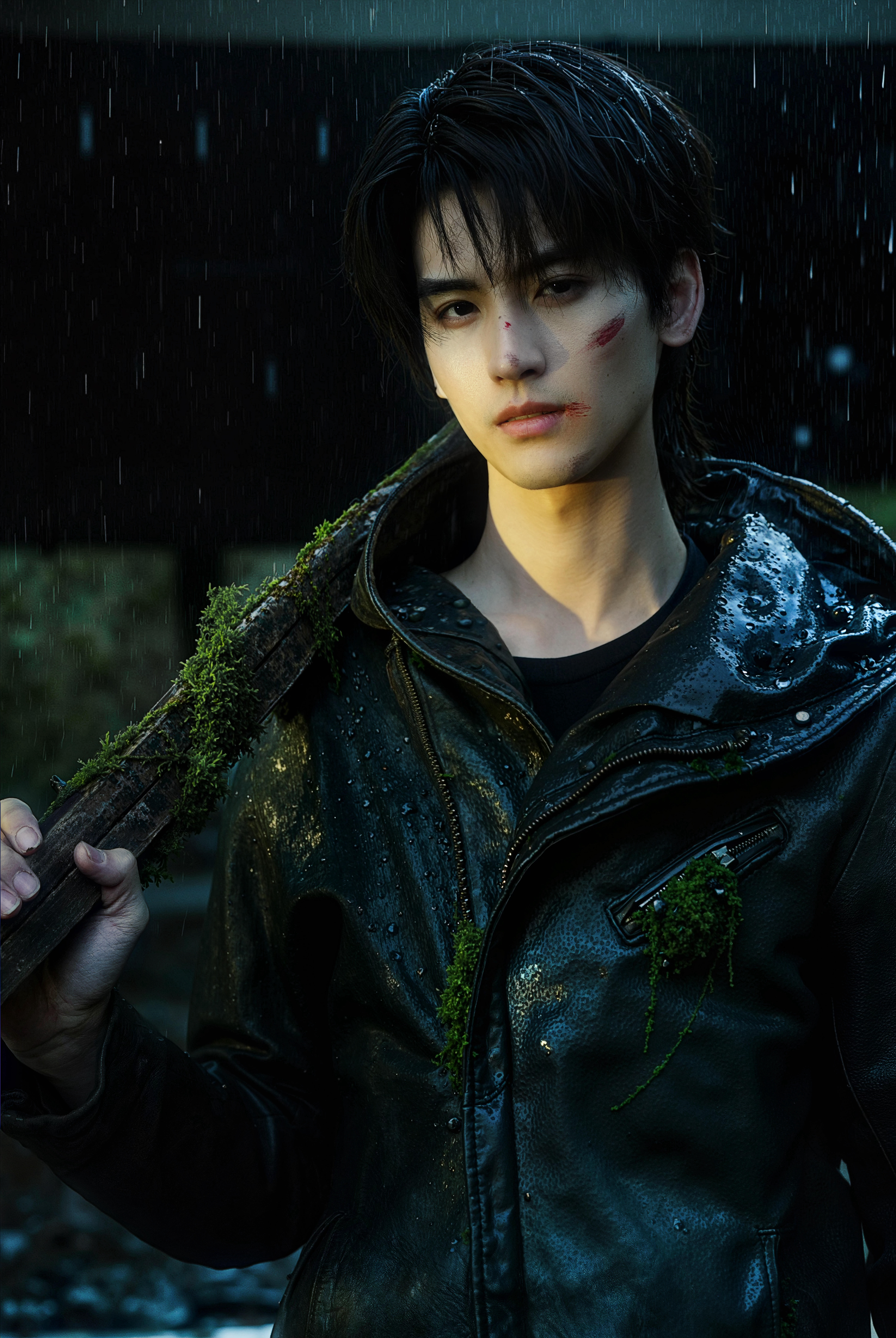 黄俊捷分享了一波金十三剧照，十三哥真的爆帅啊！山神异闻录还没看的快看起来