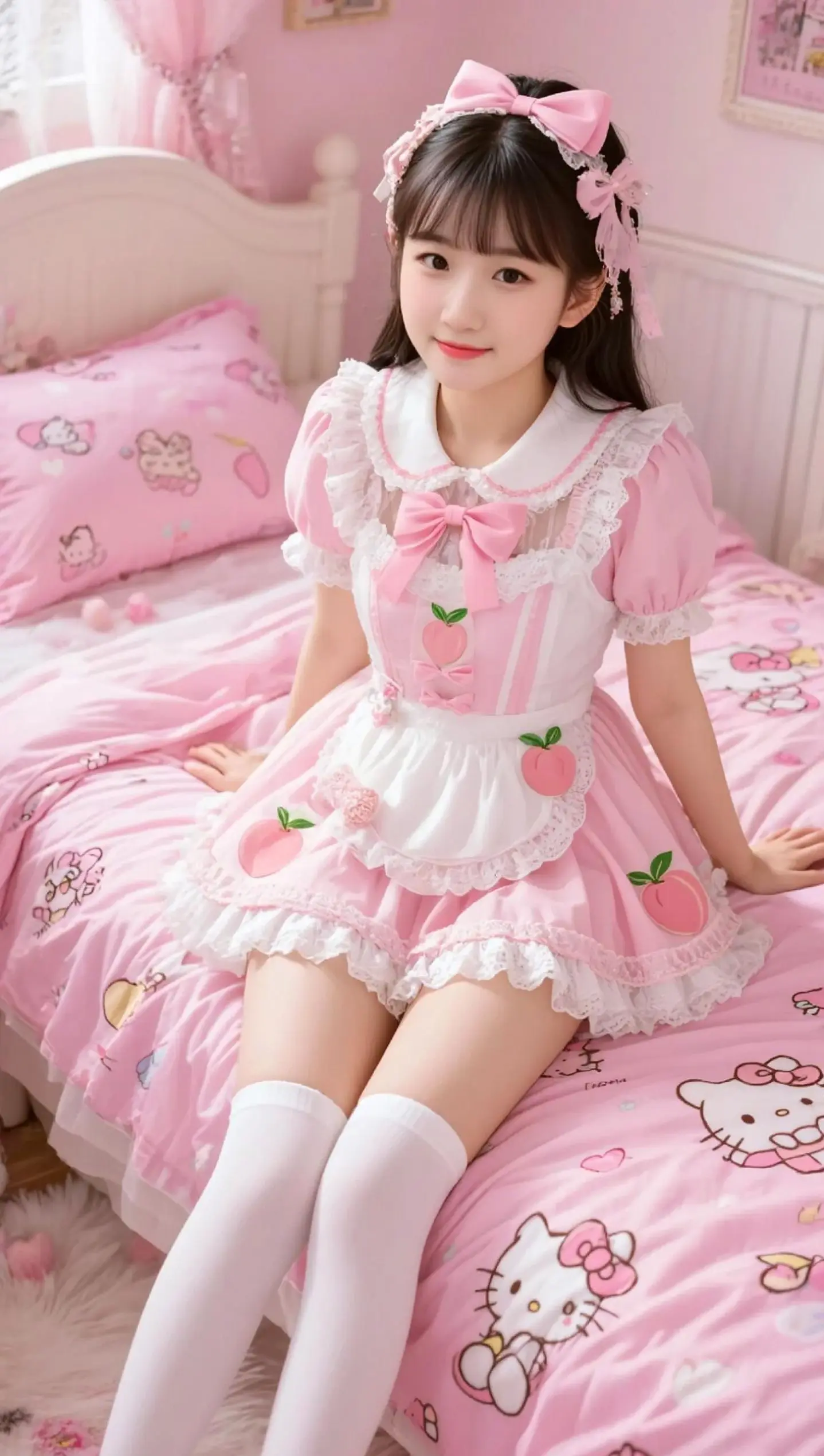 AI甜系洛丽塔写真 ai创作