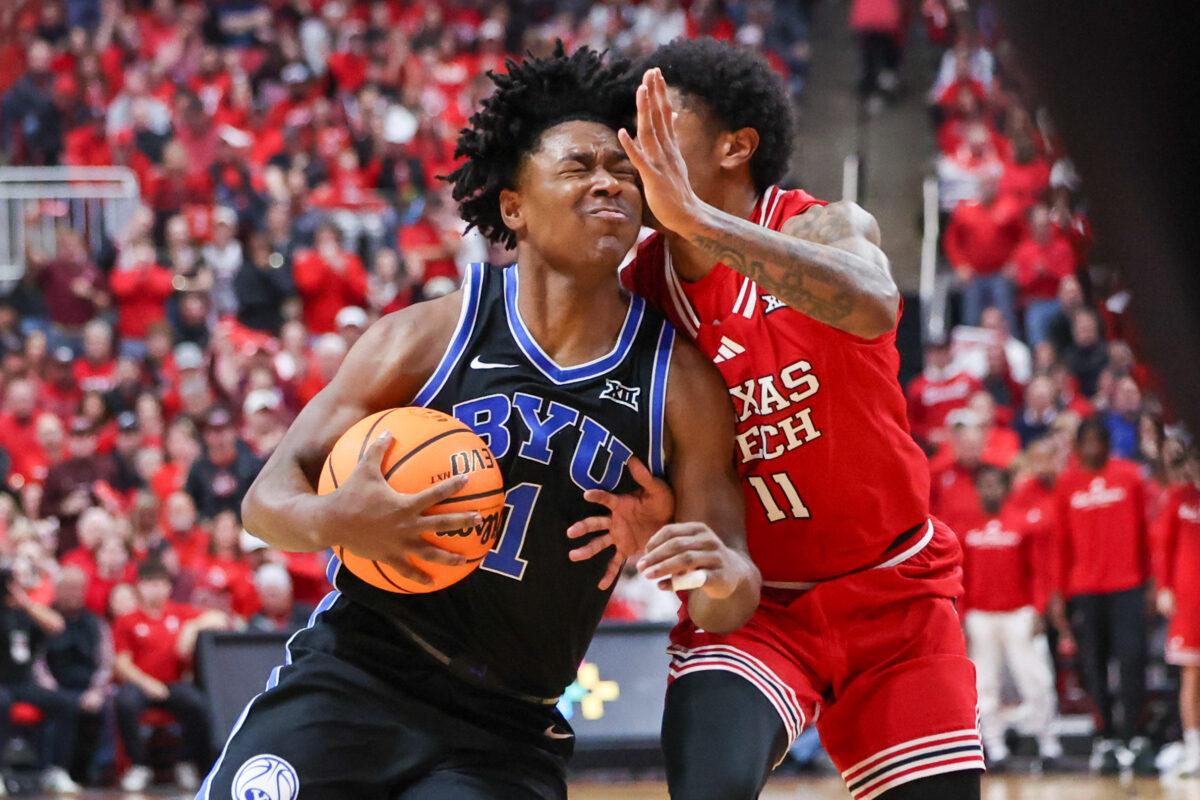 全美第15号种子德克萨斯理工大学坐镇主场以84比71战胜了全美第11号种子杨百翰