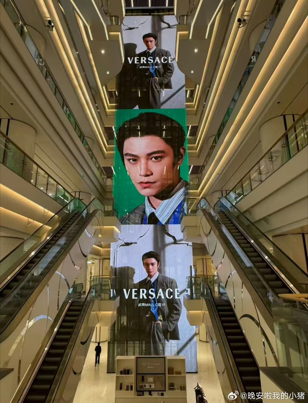 丁禹兮范思哲最新广告大片已经铺上地广了 ​​​