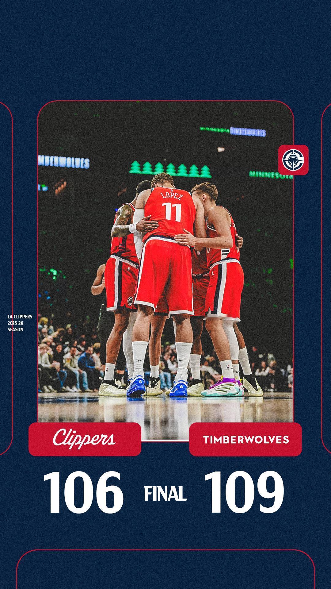 快船啥时能再赢一场？
即使快船半场领先十几分，最后还是输给了森林狼。快船在过去8