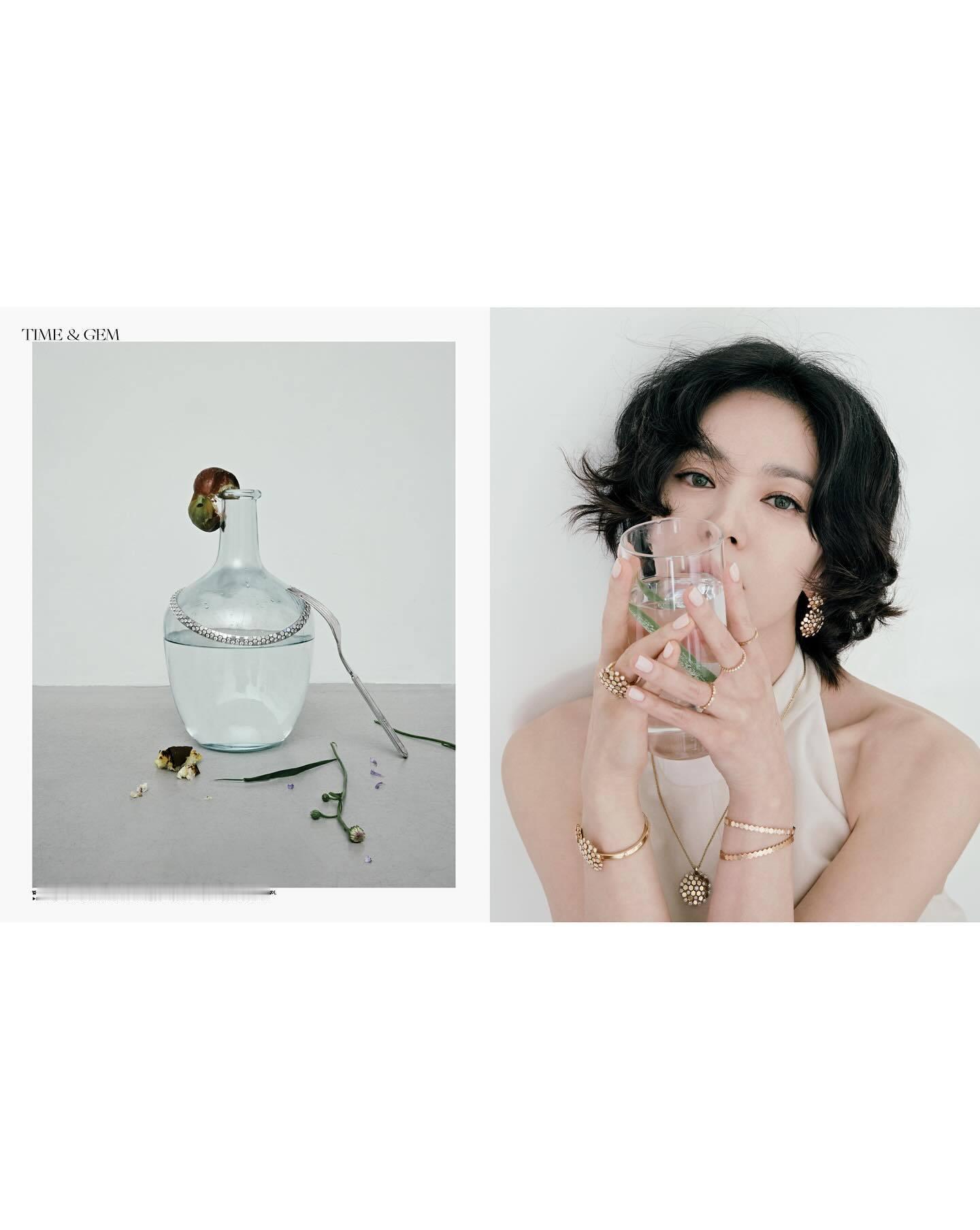 宋慧乔 x VOGUE KOREA这组排版好喜欢 