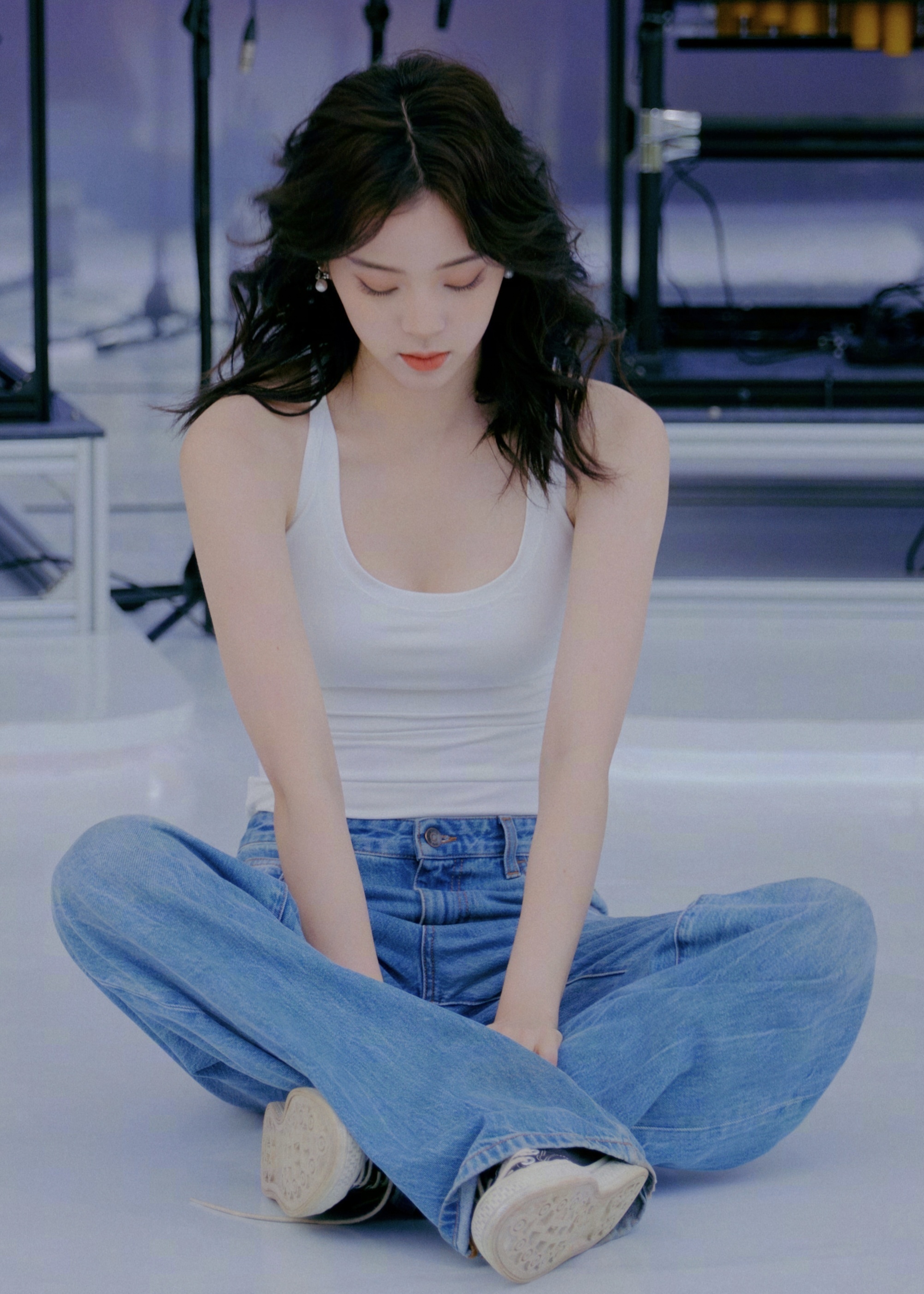 欧阳娜娜清新甜美营业照 ​​​