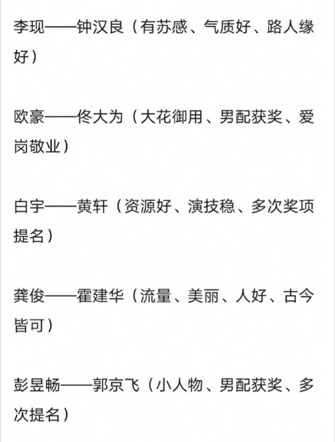 网友预测90生未来发展路线肖战、杨洋、白敬亭黄景瑜、李现、欧豪白宇、龚俊、彭昱畅