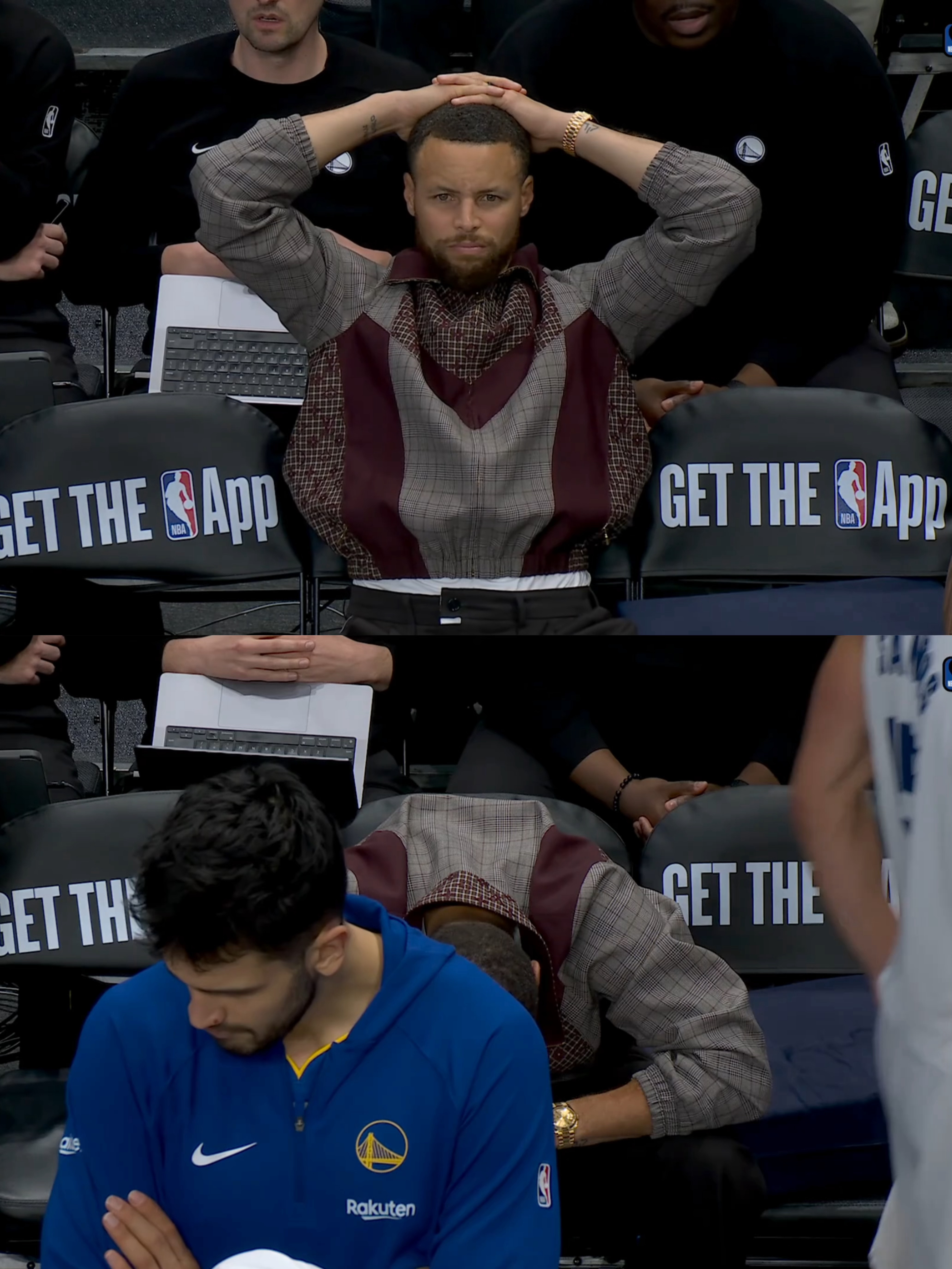 伤兵满营的勇士赢球的代价真的太大了希望库里不要强行复出 也祝穆迪早日康复独行侠v