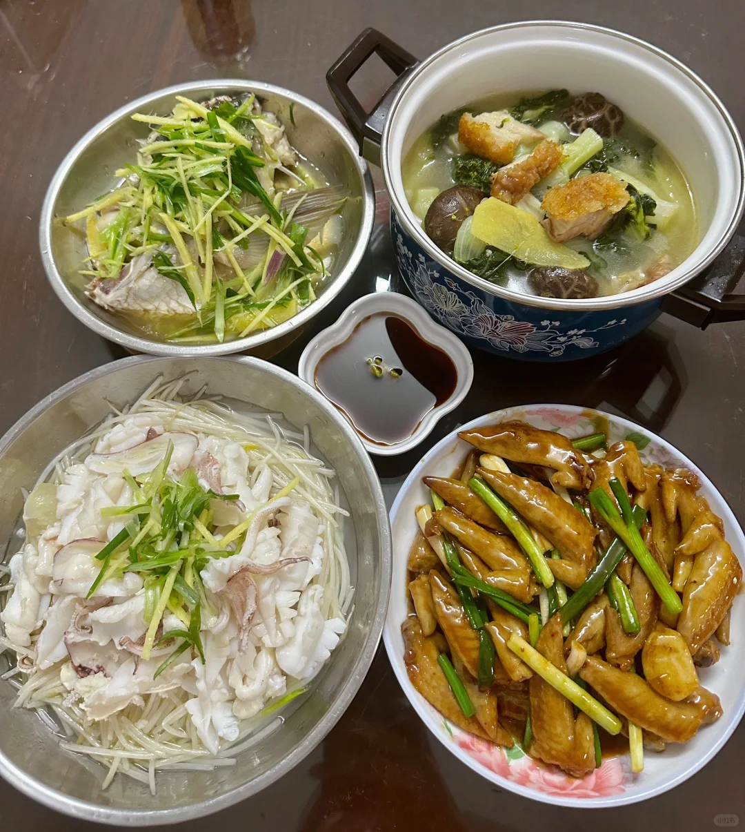 广州一家四口的晚餐！