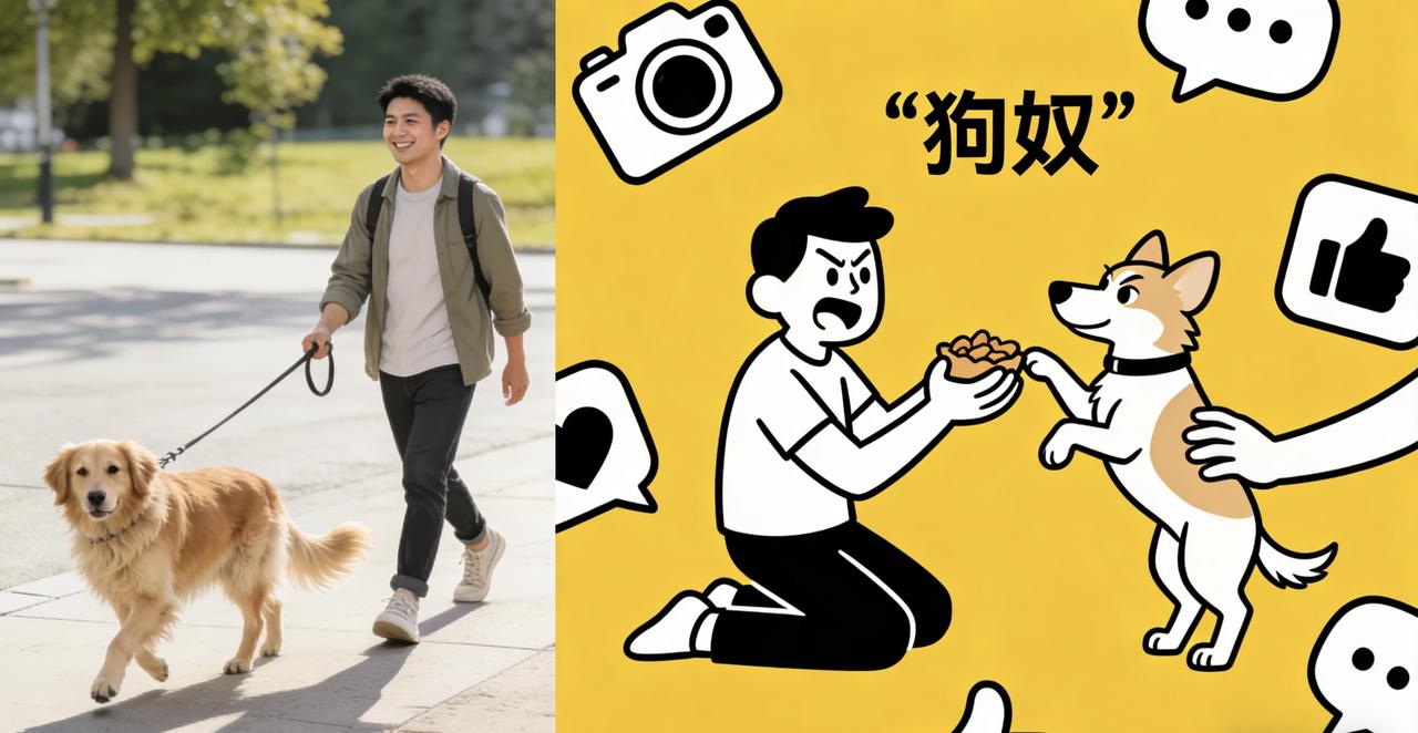 见过啃老的第一次见啃狗的，狗届“社畜”的养宠真相

打开社交媒体，你会发现当代养